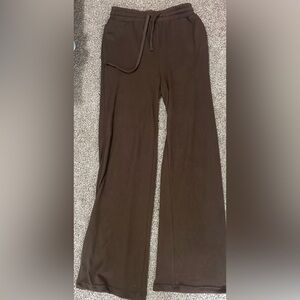 Shosho Chocolate Brown Joggers